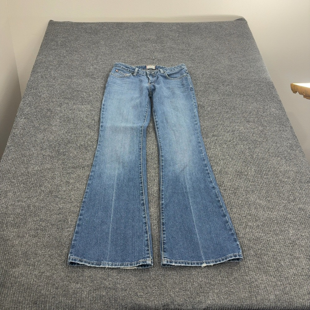 Tilt Huntington Flare Jeans Womens 5 Blue Cotton Low Rise Y2K Boho